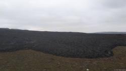 Şamaxıda palçıq vulkanı püskürən ərazidə son vəziyyət - FOTO