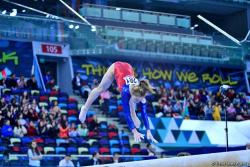 Milli Gimnastika Arenasında idman gimnastikası üzrə Dünya Kuboku çərçivəsində yarışlar davam edir - FOTO