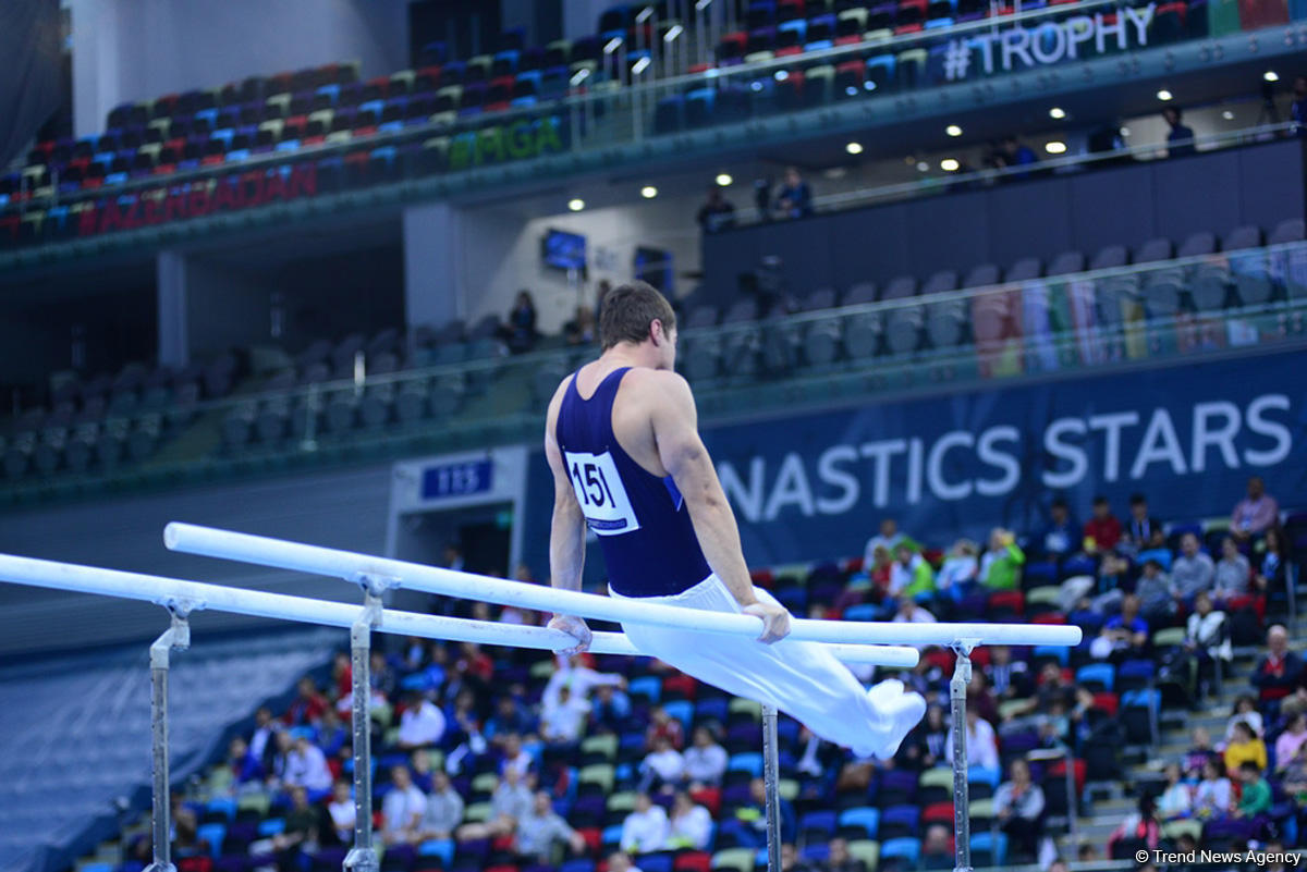 Bakıda Dünya Kubokunda rusiyalı birinci, türkiyəli gimnast isə ikinci oldu - FOTO