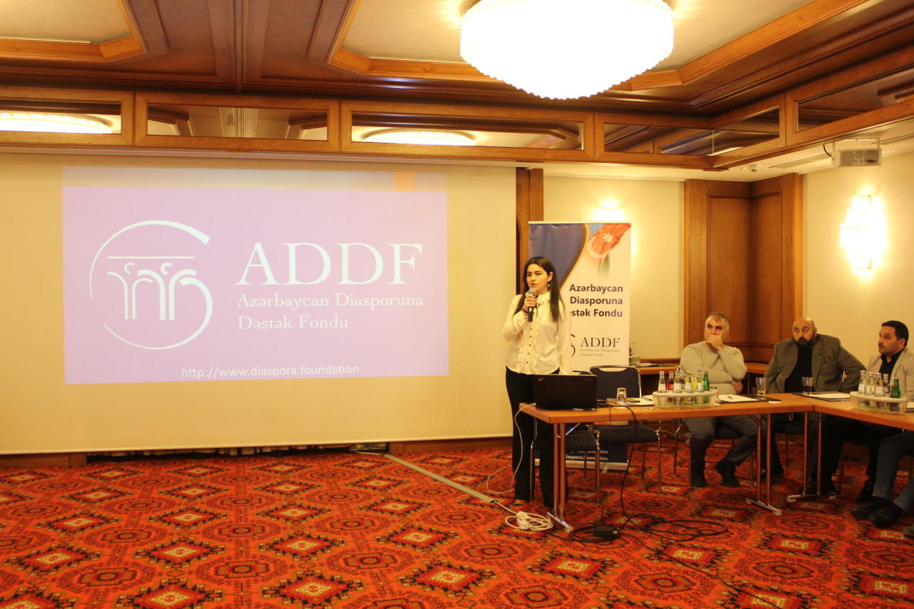 Almaniyada Azərbaycan Diasporuna Dəstək Fondunun təqdimatı keçirilib - FOTO