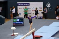 Bakıda keçirilən idman gimnastikası üzrə Dünya Kubokunda sonuncu günü başlayıb -  FOTO