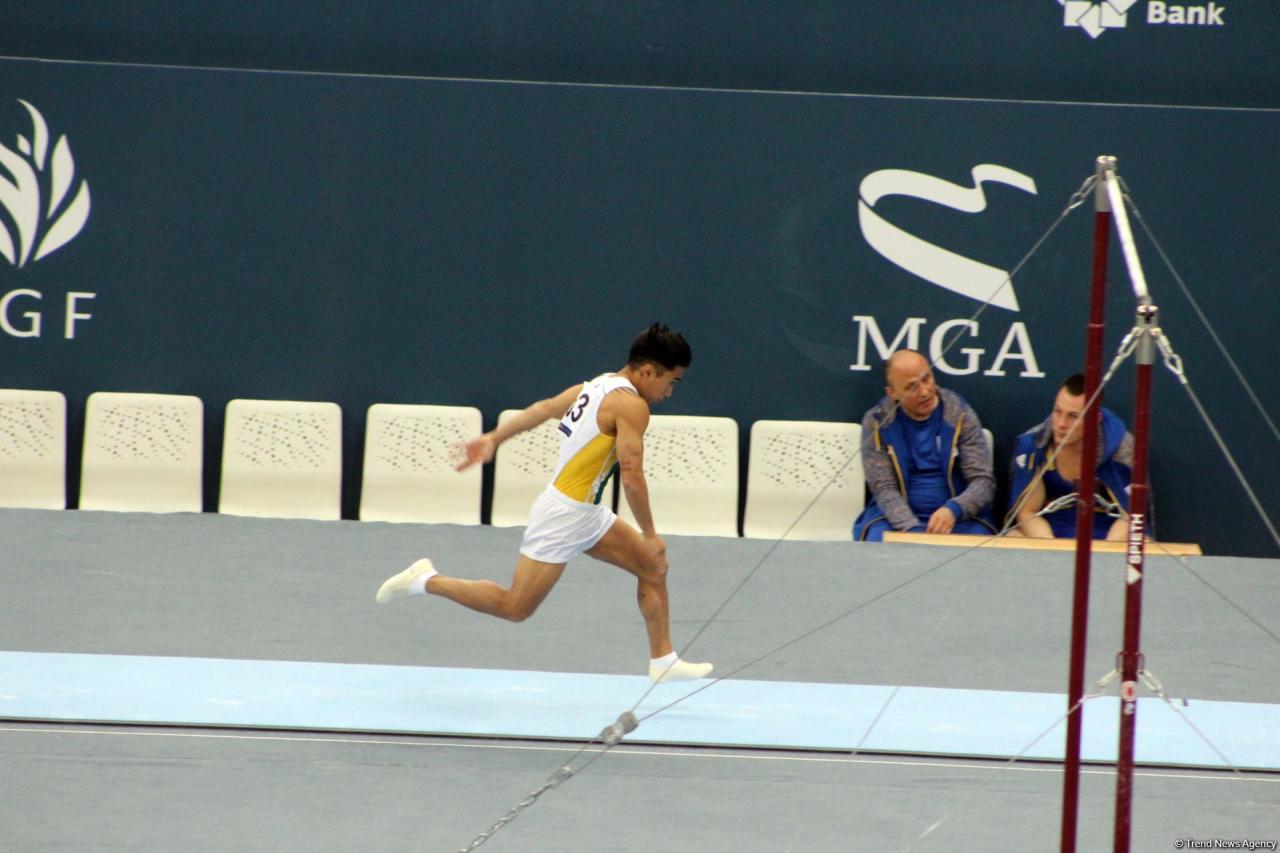 Bakıda keçirilən idman gimnastikası üzrə Dünya Kubokunda sonuncu günü başlayıb -  FOTO