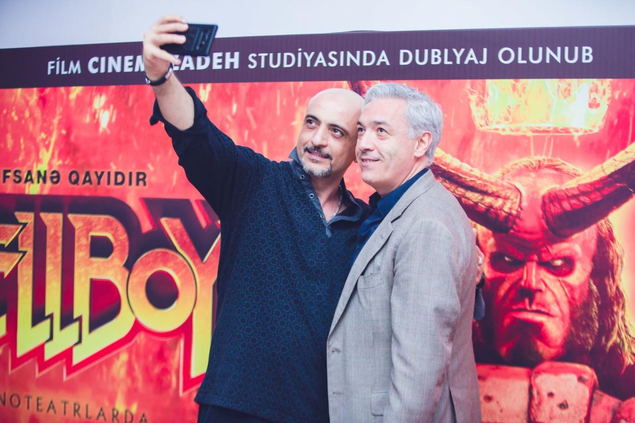 “CinemaPlus”da “Hellboy” fantastik filminin azərbaycan dilində nümayişi keçirilib - FOTO
