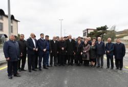 Prezident İlham Əliyev Mərdəkan-Qala avtomobil yolunun açılışında iştirak edib - FOTO