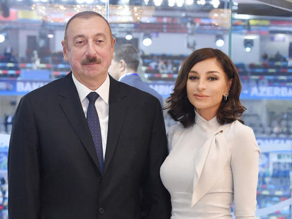 İlham Əliyev və Mehriban Əliyeva Zəngilan Beynəlxalq Hava Limanının tikinti işləri ilə tanış olublar