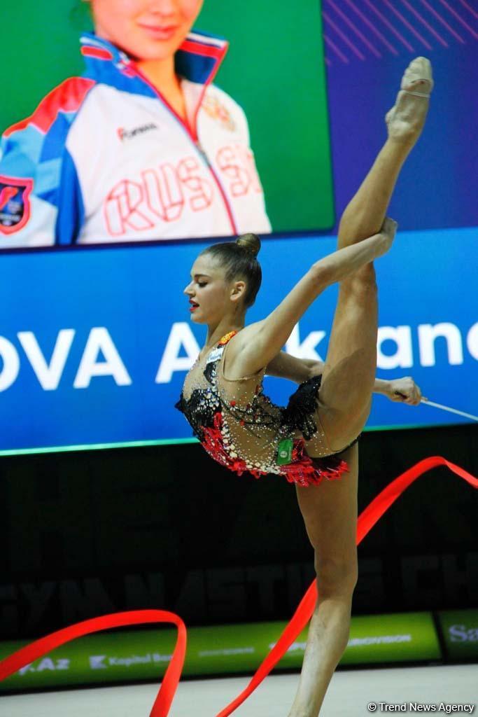 Bədii gimnastika üzrə 35-ci Avropa Çempionatının üçüncü günündən maraqlı anlar - FOTO