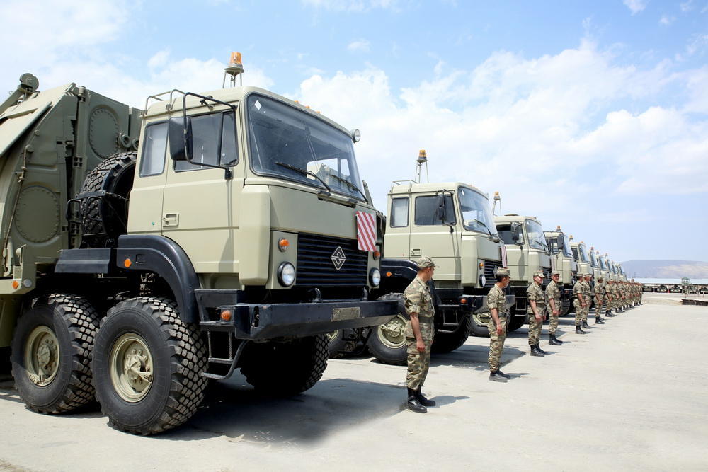 Azərbaycan Ordusunun genişmiqyaslı təlimləri başlayıb - VİDEO - FOTO
