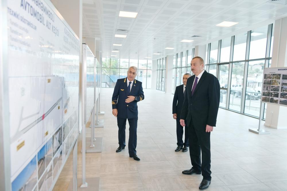 Prezident İlham Əliyev Sabunçu dəmir yolu vağzalı kompleksinin açılışında iştirak edib - FOTO