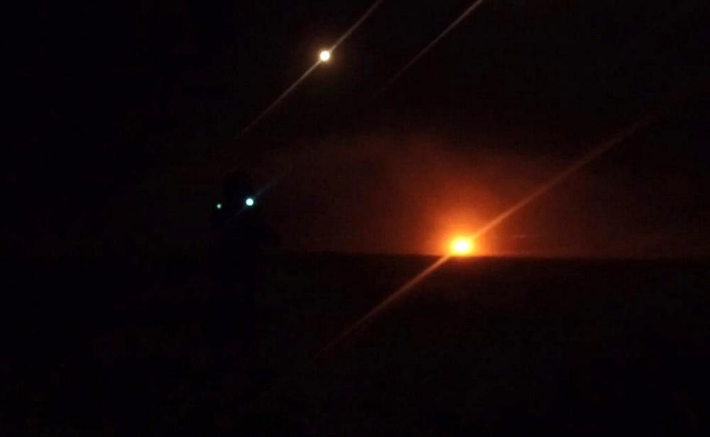 Təlimlərin gecə vaxtı döyüş atışlı mərhələsi keçirilib - VİDEO - FOTO