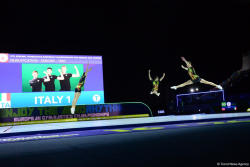 Bakıda aerobika gimnastikası üzrə 11-ci Avropa çempionatının ikinci günü davam edir - FOTO