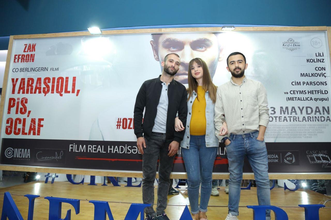 “CinemaPlus”da “Yaraşıqlı, pis, əclaf” filminin Azərbaycan dilində nümayişi keçirilib - VIDEO - FOTO