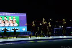 Gimnastlarımız Avropa Çempionatının aero dans proqramında qızıl medal qazanıblar - FOTO