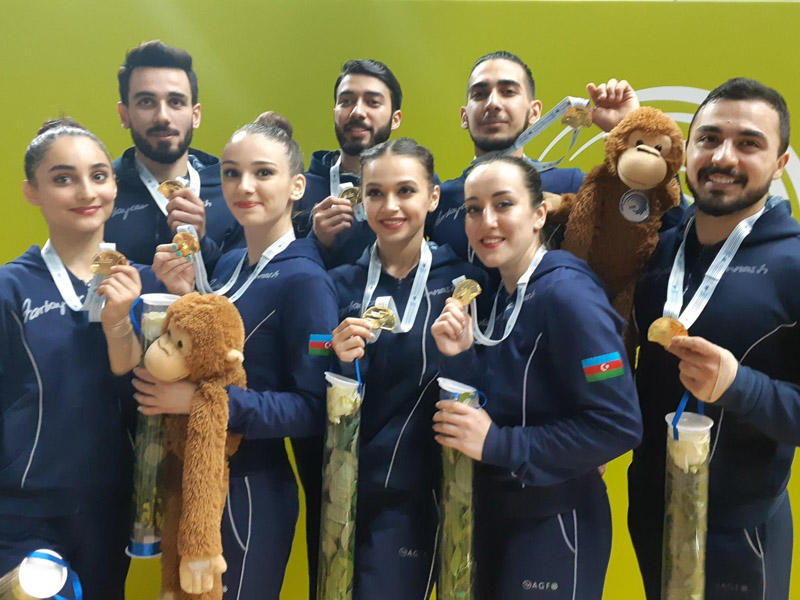 Aerobika gimnastikası üzrə 5-ci Azərbaycan birinciliyi start götürdü