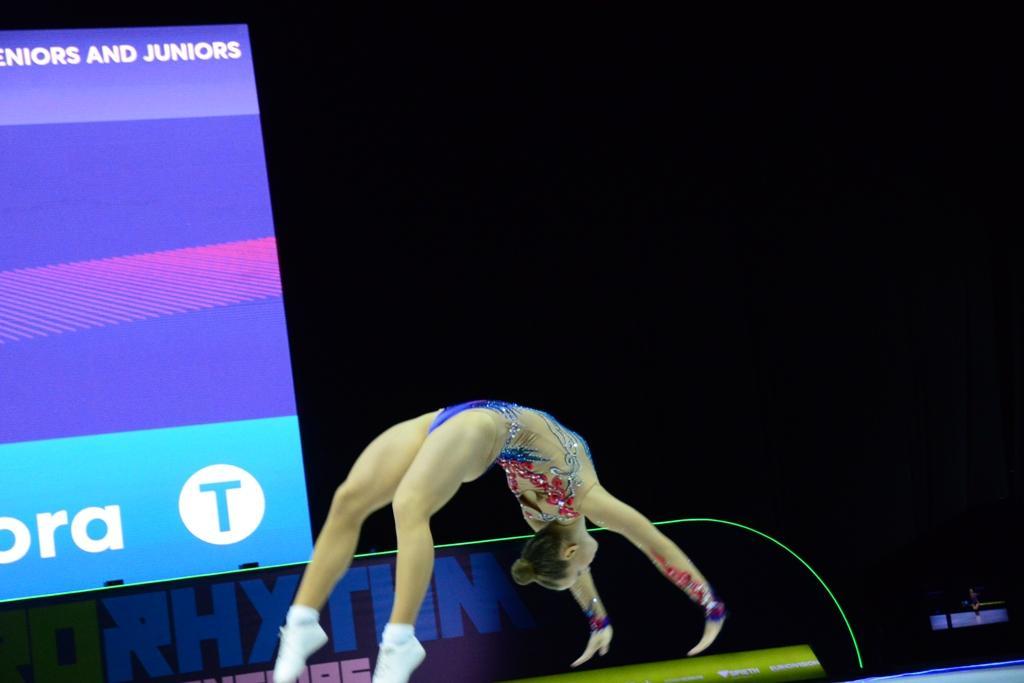 Bakıda aerobika gimnastikası üzrə 11-ci Avropa çempionatının final mərhələsi start götürüb - FOTO