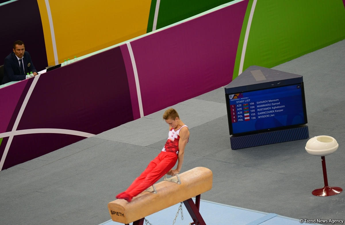 "EYOF Bakı 2019": Milli Gimnastika Arenasında idman gimnastikası üzrə yarışlara start verilib - FOTO