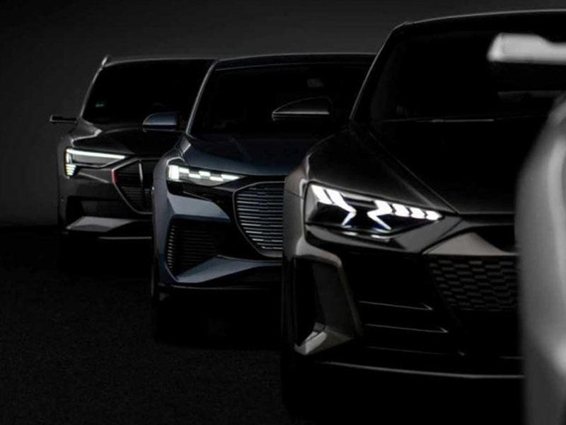 Audi yeni elektrik modeli hazırlayıb - FOTO