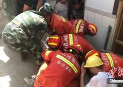 Çində hotelin çökməsi nəticəsində ölənlərin sayı 29-a çatıb