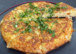 Kələmli omlet