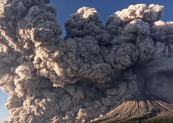 İndoneziyanın Sinabunq vulkanı 1000 metr hündürlüyə kül püskürüb
