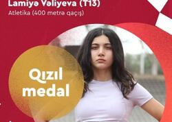 Lamiyə Vəliyeva Azərbaycana 13-cü qızıl medal qazandırıb