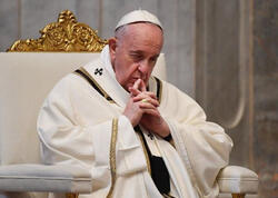 Roma Papası Ukrayna üçün dua etdi