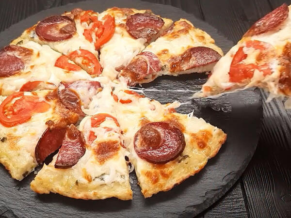 Çox ləzzətli pizza resepti - VİDEO