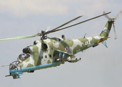 Belarusda Mi-24 helikopteri təcili eniş edib
