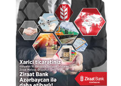 Xarici Ticarətiniz Ziraat Bank Azərbaycan ilə daha Etibarlı!
