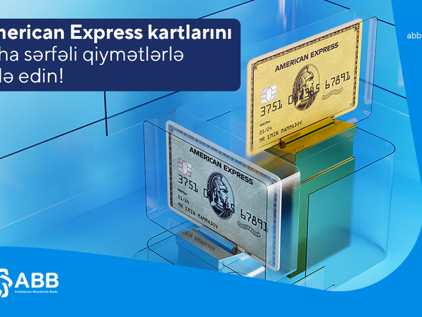 ABB-nin “American Express” kartlarında böyük endirimlər!