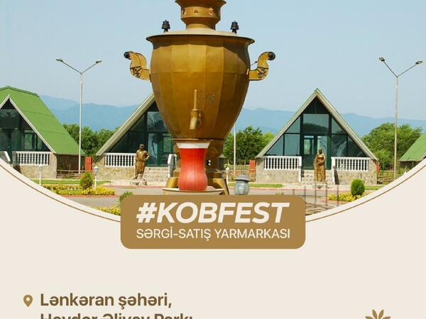 “KOB Fest” sərgi satış yarmarkası Lənkəran şəhərində