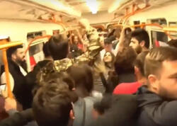 Metroda mitinq - Yerevanda etiraz aksiyaları davam edir