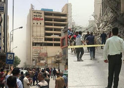 İranda çökən bina ilə bağlı bir neçə məmur <span class="color_red">HƏBS EDİLDİ</span>