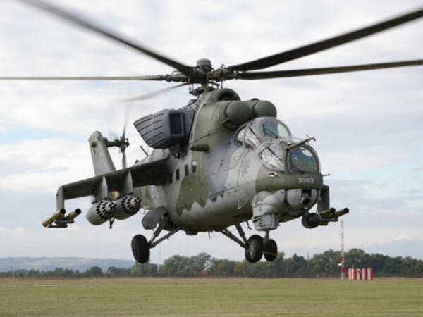 Ukraynaya hücum helikopterləri verilib