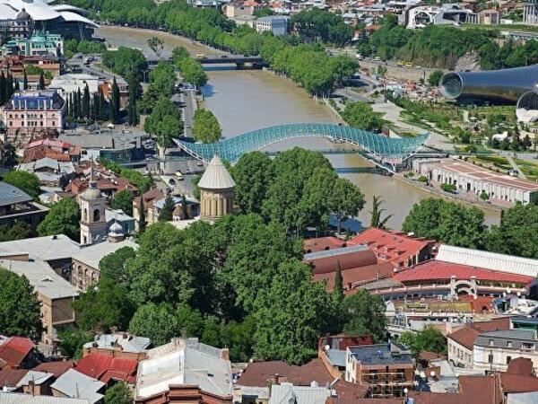 Tbilisidə genişmiqyaslı etiraz aksiyası keçirilir - FOTO