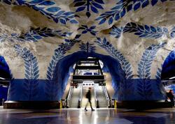 Dünyanın ən qeyri-adi metrosu - FOTO