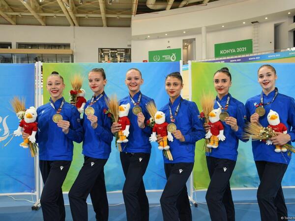Azərbaycan qrup komandası İslamiadada qızıl medal qazanıb - <span class="color_red">FOTOlar</span>