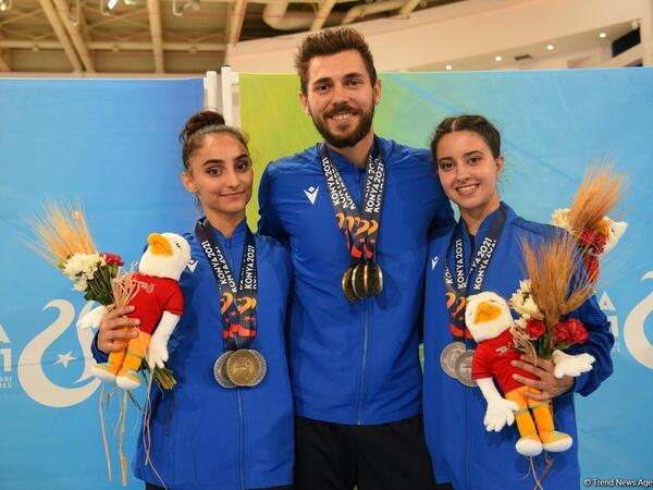 İslamiadada aerobika gimnastikası: <span class="color_red">Azərbaycan idmançılarından beş medal - FOTO</span>