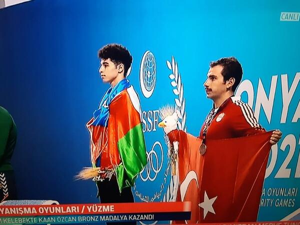 İslamiada: Azərbaycan üzgüçülükdə ilk qızıl <span class="color_red">medalını qazanıb</span>