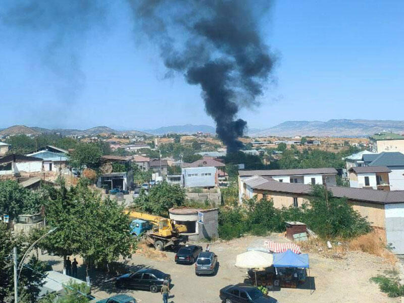 Erməni bloger Xankəndidə partlayışın gizli silah anbarında baş verdiyini açıqladı - YENİLƏNİB