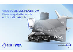 Səyahətlər zamanı ödənişsiz xidmət və endirim imkanlı “VISA Business Platinum” kartı