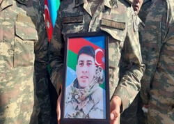 Dünən vəfat edən XTQ hərbçisi Goranboyda dəfn edildi - YENİLƏNİB - FOTO