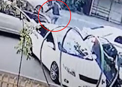 Qadın sürücü deputatı maşınla vurub hadisə yerindən qaçdı - VİDEO