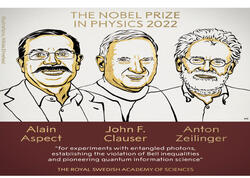 Fizika üzrə Nobel mükafatının qalibləri açıqlandı