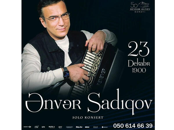 Xalq artisti Ənvər Sadıqov ilk böyük solo konserti ilə çıxış edəcək