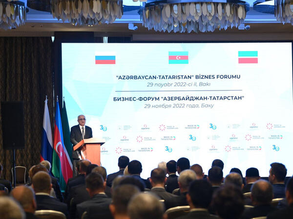 Bakıda Tatarıstan-Azərbaycan biznes forumu keçirilib - FOTO