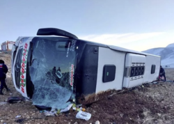 Türkiyədə sərnişin avtobusu aşdı - <span class="color_red">6 ölü, 36 yaralı</span>