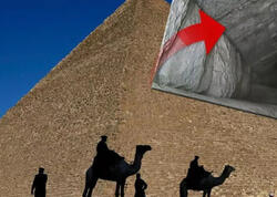 Böyük Giza Piramidasında gizli dəhliz aşkarlandı - FOTO
