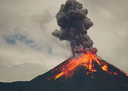 Sanqay vulkanı 13 km hündürlüyünə kül püskürdü