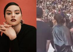 Selena Qomez Beyonsun konsertində dava saldı - VİDEO