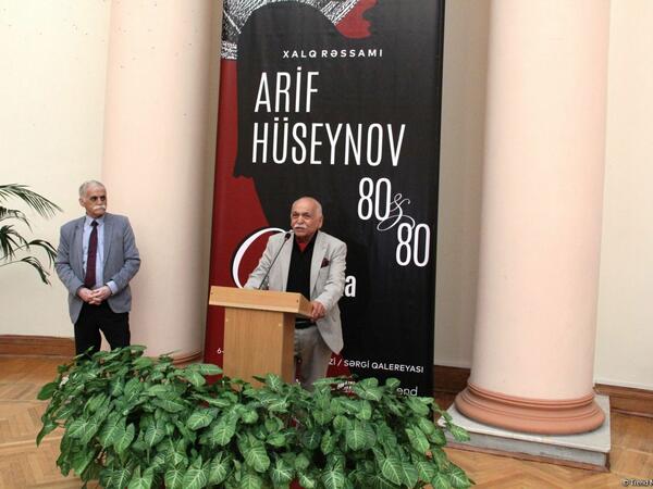 Muzey Mərkəzinin Sərgi Qalereyasında “Arif Hüseynov 80” “Qrafika” adlı fərdi sərgi açıldı - FOTO